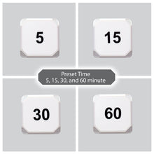Load image into Gallery viewer, Time Cube DF-43 Timer, Time Management, Productivity, Time Blocking, Silent Alert, Timecube, White