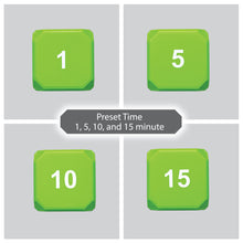 Load image into Gallery viewer, Time Cube DF-47 Green 1, 5, 10, 15 min.