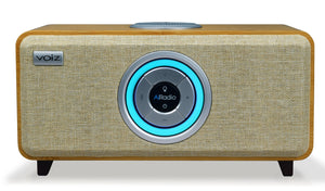 Voiz AiRadio Handsfree Alexa Voice Control Wireless WiFi Smart Speaker Radio Home Audio HiFi System